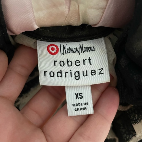 Robert Rodriguez Neiman Marcus for Target Black Lace Ruffle Top Size XS - Picture 4 of 7